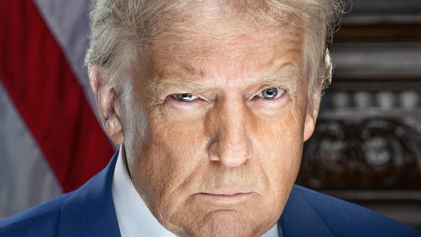 Trump The Dumb Official Portrait