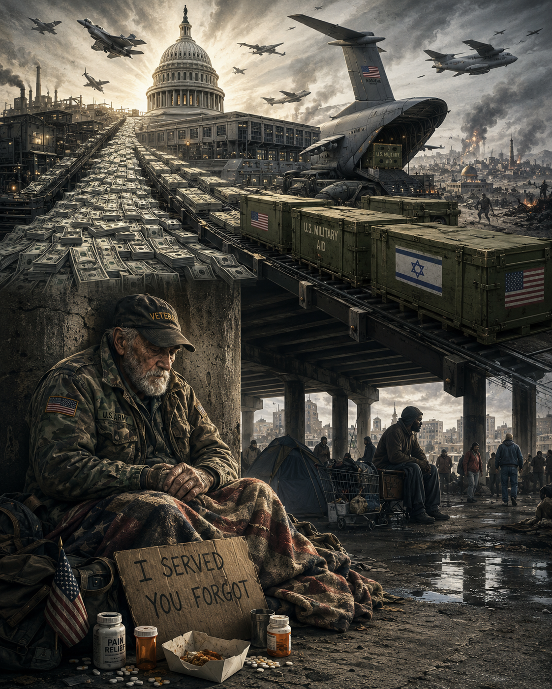 Veteran forgot misery